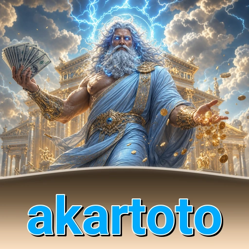 Beranda aplikasi akartoto setelah terbuka